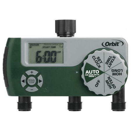 Orbit 3 Outlet Digital Timer OR311465